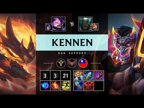 Kennen Support vs Pyke - TW Grandmaster Patch 25.18