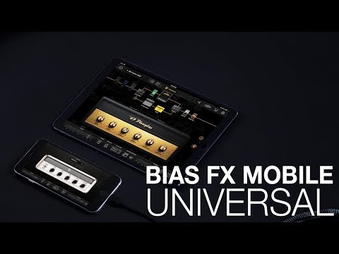 BIAS FX Mobile Universal for iPhone and iPad