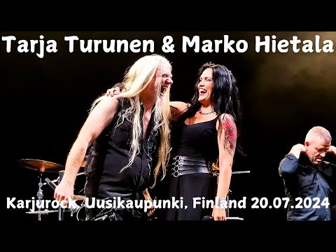 Tarja Turunen & Marko Hietala - Over The Hills And Far Away @ Karjurock, Finland 20.7.2024
