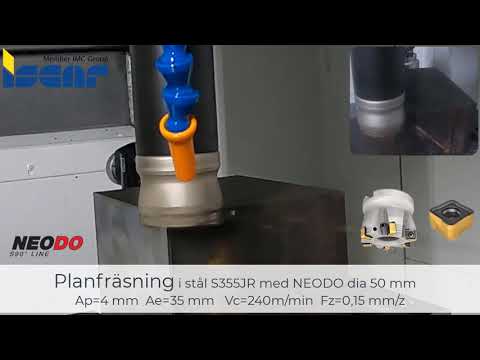 Iscar NEODO a new way to increase profitability in rough square shoulder and face milling operations