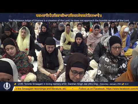 011 Toronto Jan 2020 Akhand Keertan - Bhai Tejinderpal Singh Jee Doola Veerjee