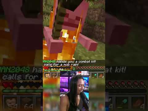 Twitch Viewer SAVED Nutty from failing Minecraft | Chaos Tricks Twitch Extension