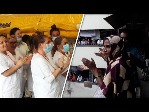 COVID-19 第一応答者が世界から拍手喝采 (COVID-19 First Responders Applauded the World Over)