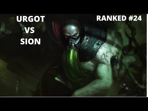 URGOT VS SION #24 League of legends gameplay  Season 11