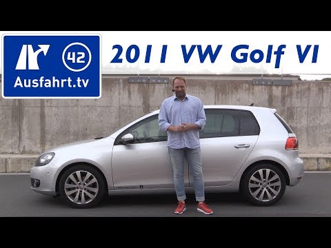 2011 Volkswagen VW Golf VI 1.6 Liter TDI - Kaufberatung, Test, Review, Historie