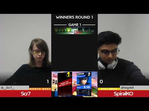 Bailrigg 10: Scr7 (Palutena) Vs. SpiralKO (Chrom) - Winners Round 1