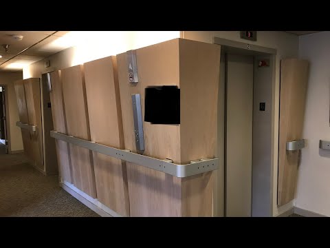 Sideway! 1970 Montgomery (Mod by ?) Traction Elevator at an Apartment Building in North Vancouver BC