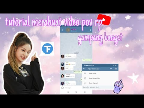 tutorial membuat video rp di telefun