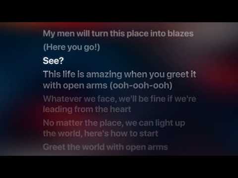 Open Arms (Karaoke Version) | EPIC: The Troy Saga