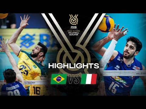 🇧🇷 BRA vs. 🇮🇹 ITA - Highlights | Men's OQT 2023