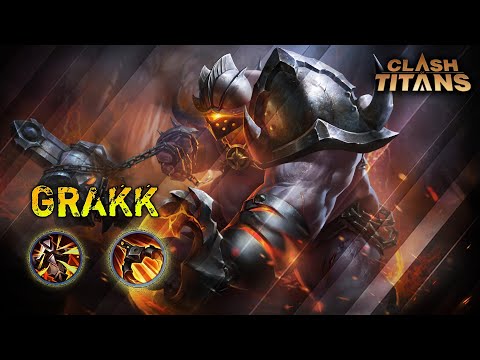 CLASH OF TITANS | This is how you play grakk support | how to become a pro grakk | Tips & Tricks