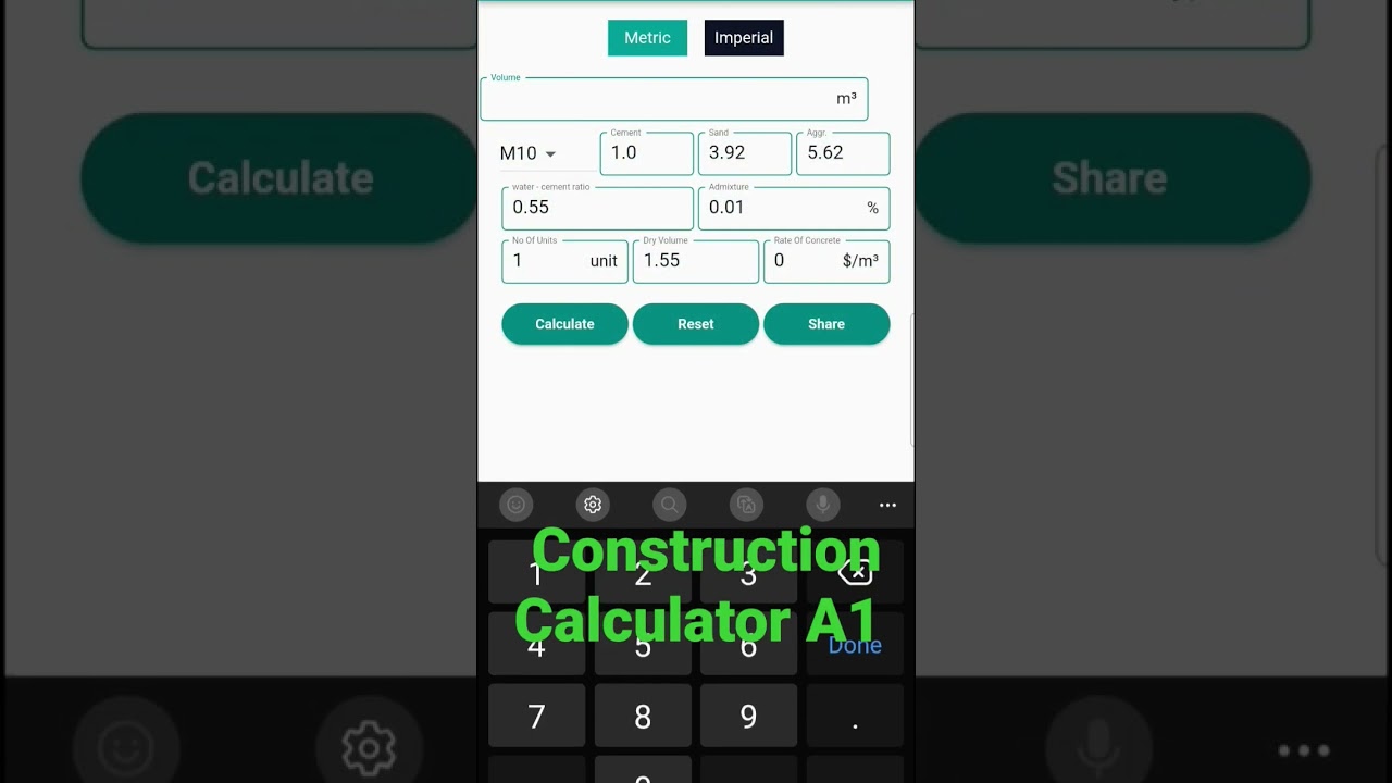 How to calculate cement sand and aggregate quantity #concrete #quantity #material #shorts #sand