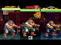 Art Of Fighting Jack Comparison Arcade VS SNES VS Megadrive Console VS Console