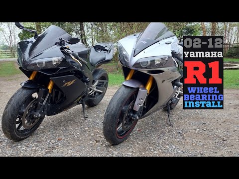 Yamaha R1 Rear Wheel Bearing Install 02-12 YZF-R1