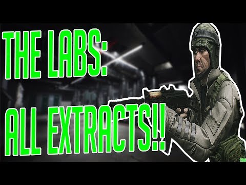 Escape From Tarkov: All Terra-Lab Extraction Point 's!! (2019)