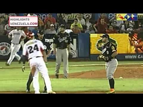 Highlights LVBP 23/10/2015 - Leones del Caracas vs Cardenales de Lara