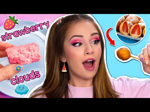I Tested WEIRD STRAWBERRY RECIPES  🍓