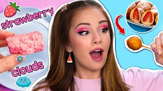 Download lagu I Tested WEIRD STRAWBERRY RECIPES  🍓 mp3