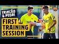 TRINCAO'S FIRST TRAINING SESSION