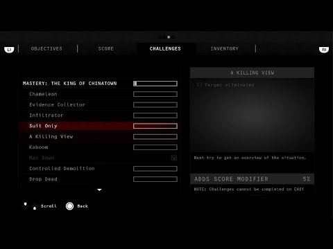 [Hard] Hitman: Absolution HD: Fast Kingtown [+True Potential, Inconspicuous, Kingslayer Trophies