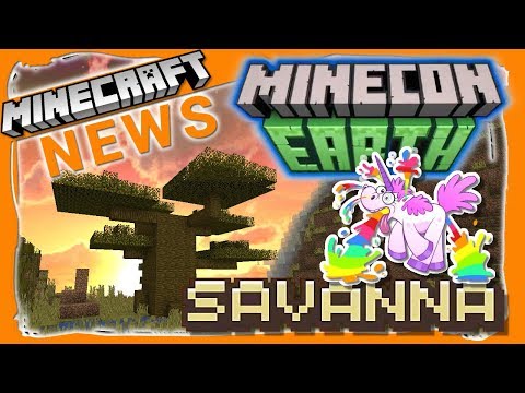 Dav Lec - News Minecraft - SAVANNE! Minecon Earth