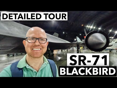 Detailed tour through the Lockheed SR-71 Blackbird