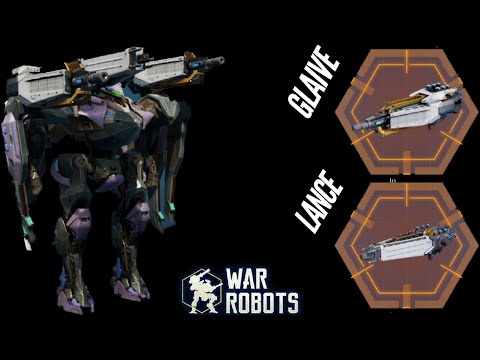 NO RELOAD for new TITAN weapons | Gameplay AETHER w/ GLAIVE & LANCE | War robots game | Test [WR]