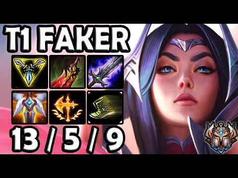T1 Faker IRELIA vs LUCIAN [ MID ] Ranked Korea ✅