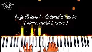 Download lagu Lagu Nasional - Indonesia Pusaka ( Piano, Chord & Lyrics ) Cover by Willy mp3