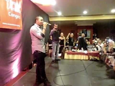 Mika MENDES sing "MAGICO", live concert in SENSUAL DANCE 2011 Madrid.