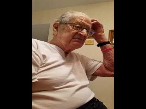 MY 98 YEAR OLD DAD'S REACTION WHEN HE FINDS OUT HOW OLD HE REALLY IS! (WARNING:FOUL LANGUAGE)