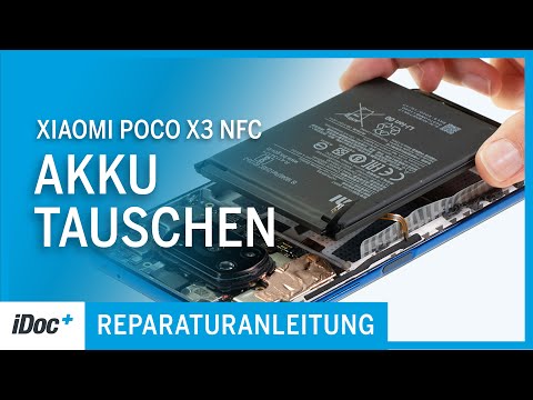 Xiaomi Poco X3 NFC – Akku tauschen [Reparaturanleitung + Zusammenbau]
