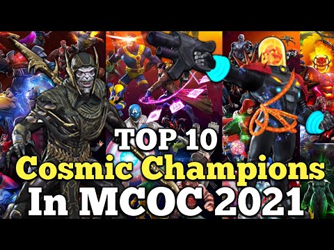 Top 10 Cosmic Champions In Marvel Contest Of Champions In 2021