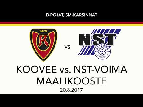 Koovee B-pojat vs. NST-Voima (20.8.2017 / Lappeenranta) - Maalikooste