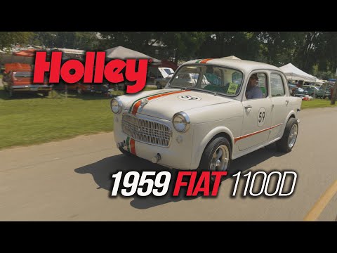 Turbocharged Ford-Powered 1959 Fiat 1100D