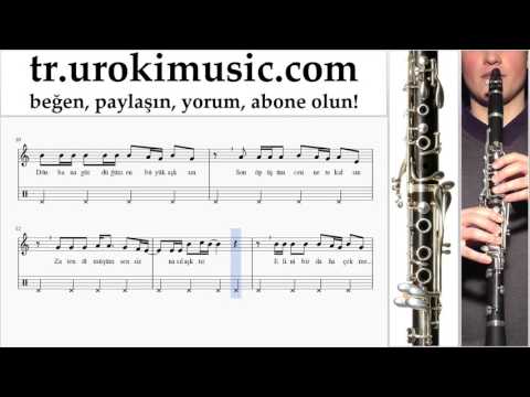 Klarnet dersleri Sinan Akçıl feat. Ferah Zeydan - Şarttır Bölüm#2 um-723