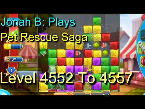 Pet Rescue Saga Level 4552 To 4557