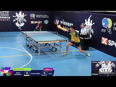 Malov Aleksandr vs Zavada Nikita League of Best Table Tennis 4 15:30 03.10.2020