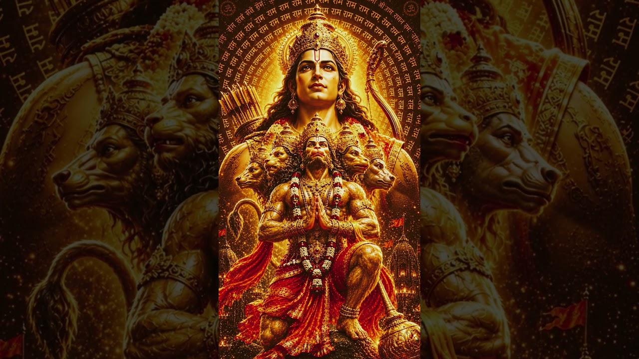 🙏 Lord Ram vs Hanuman Ji 🔥 | Jai Shree Ram 🚩 #shorts