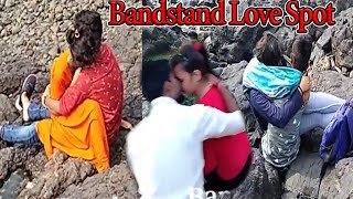 Couples Kissing spot Bandstand Bandra  Bandra Band