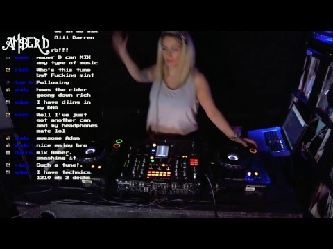 Amber D - Hard Techno // Live from The D'ungeon [UK]