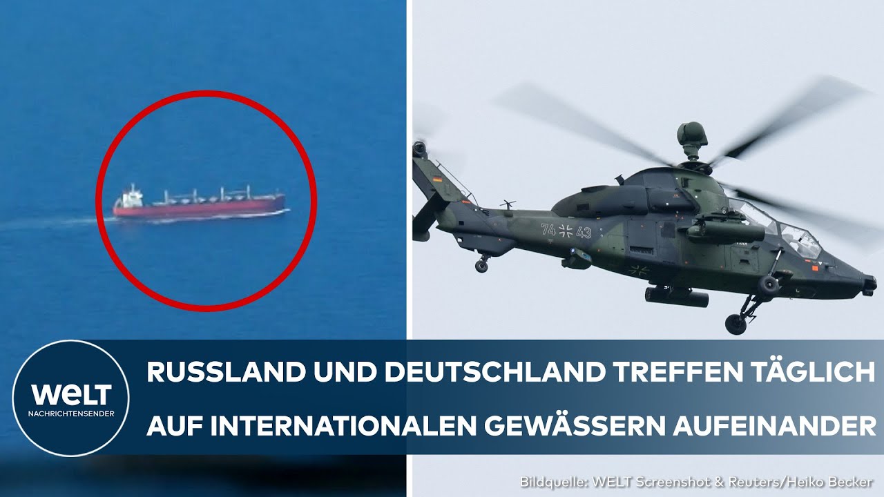 OSTSEE: Spannungen mit Russland eskalieren? Russischer Tanker greift Bundeswehr-Helikopter an