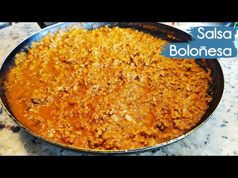 Salsa Boloñesa – Fácil y Delicioso