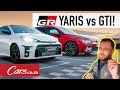 Golf 8 GTI vs GR Yaris - Race! Quarter Mile Hot Hatch Shootout