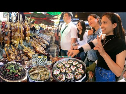 Fantastic Cambodian Countryside Street Food Tour Video @ Oudong Hillside Resort