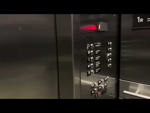 EPIC MOTOR: MASSIVE OTIS Hydraulic Elevator at Wadsworth Atheneum Museum of Art in Hartford, CT