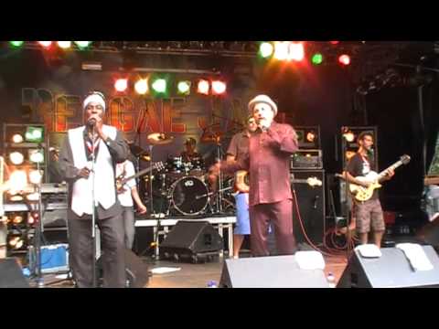 Dennis Alcapone and Winston Ready Live at Reggae Jam 2012 Part 1