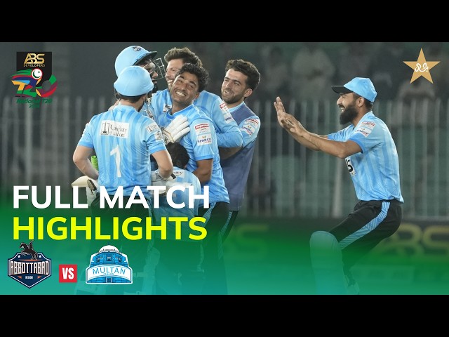 Full Highlights | Abbottabad vs Multan | M3 | ABS Developers National T20 Cup 2026 | MZA1K Full Highlights | Abbottabad vs Multan | M3 | ABS Developers National T20 Cup 2026 | MZA1K