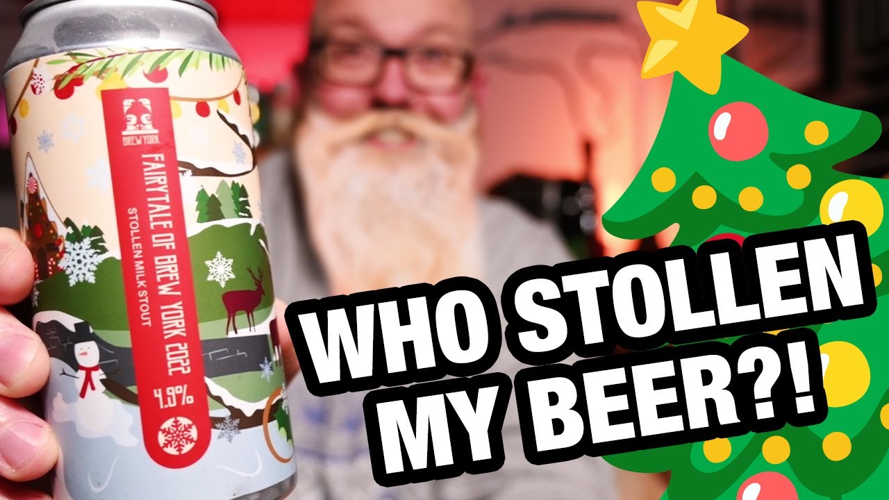Brew York's Fairytale of Brew York 2022 Stollen Milk Stout: The Perfect Christmas Beer