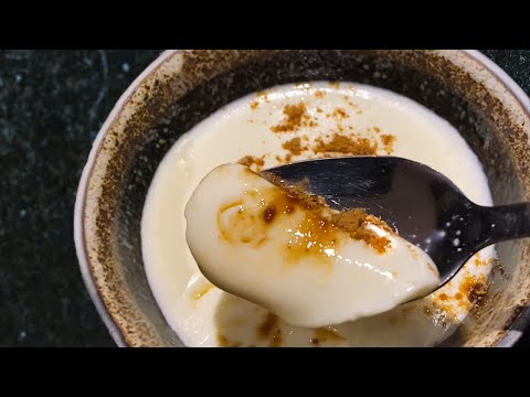3 Ingredient Ginger Milk Pudding